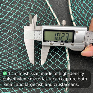 Tête de épuisette en acier inoxydable antirouille légère, portable <span class=keywords><strong>et</strong></span> durable avec filet en nylon pour la pêche en rivière – Vente chaude <span class=keywords><strong>Vietnam</strong></span> Thaïlande - Product Image 3