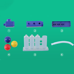 Entrenador de Respiración Marca Anzhu, Modelo de Tres Bolas, Equipo de Entrenamiento para la Recuperación y Ejercicio de la Capacidad Pulmonar - Product Image 5