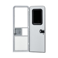 Liaison mécanique 2 points serrures de sécurité porte d'accès rv camping-car porte haustur fourrure wohnmobile