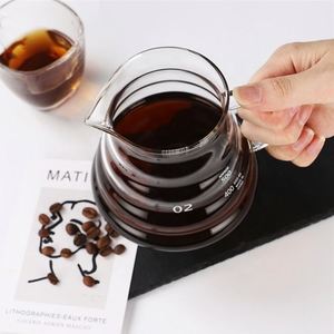 Cafetera de Vidrio de 360ml/600ml/800ml en Oferta, Diseño Popular, Multifuncional, con Elegante Asa y Tapa de Vidrio - Product Image 5