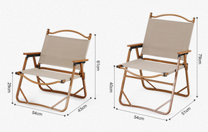 Chaises de camping pliantes de haute qualité pour la pêche, la plage, les voyages et les activités de plein air - Product Image 6