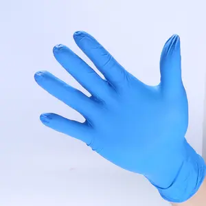 Fabrik Direkt Verkäufe Günstige Nitril Handschuhe Einweg Medizinische Hand Handschuhe Mit Blau Farbe
