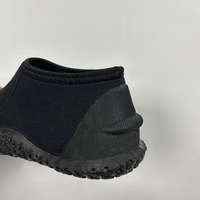 DIVESTAR sepatu bot menyelam kustom antiselip, sepatu bot menyelam Off Shore Anti licin sol bulu bahan Neoprene 5mm