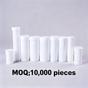 En çok satan efervesan tabletler ürünleri özel etiket Pp <span class=keywords><strong>Vc</strong></span> efervesan Tablet tüp plastik şişe kalıbı kapsül hap için - Product Image 1