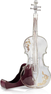 1000ml ornements créatifs décanteur en forme de violon pour vin rouge blanc épaissi bouteilles en verre support en bois <span class=keywords><strong>carafe</strong></span> à <span class=keywords><strong>whisky</strong></span> personnalisée - Product Image 6