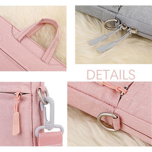 Sac à bandoulière pour <span class=keywords><strong>ordinateur</strong></span> <span class=keywords><strong>portable</strong></span> <span class=keywords><strong>15</strong></span>,<span class=keywords><strong>6</strong></span> <span class=keywords><strong>pouces</strong></span> en velours, personnalisable avec logo OEM, unisexe, pour tablette, mallette, <span class=keywords><strong>pochette</strong></span> pour <span class=keywords><strong>ordinateur</strong></span> <span class=keywords><strong>portable</strong></span> – Offre Spéciale - Product Image 5
