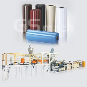 Best Quality Plastic Sheet Rolls Production Line PP HDPE Sheet Extruder Color Pet Sheet Making Machine