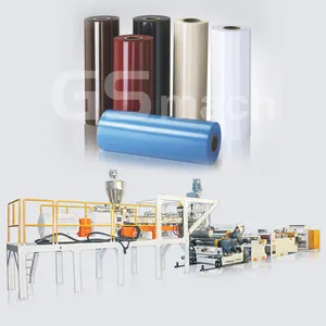 Beste Kwaliteit Plastic Bladrollen Productielijn Pp Hdpe Sheet Extruder Kleur Pet Laken Making Machine