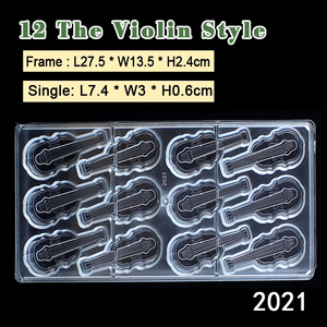 قالب شوكولاتة ثلاثي الأبعاد مصنوع يدويًا، قالب شوكولاتة مخصص على شكل قلب وحروف أبجدية ورموز الأبراج - Product Image 4