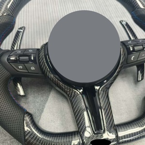 Volante Deportivo de Cuero con LED y Fibra de Carbono para BMW E70 X5 E71 X6 F93 X5 F15 F11 E46 E90 - Product Image 5