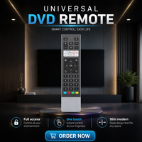 Control Remoto Inteligente por Voz JCXK de 39 Teclas para TV, Control Remoto Inalámbrico Universal con Funciones Completas y Personalización OEM ODM