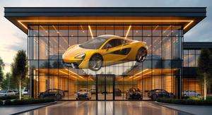 Glass Ultra Thin Transparent Holographic LED <b>Film</b> For Window - Product Image 4