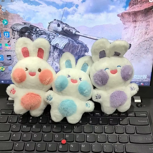 Nouvelle Peluche Lapin Mignonne Porte-clés Poupée Coussin Jouet Vente en Gros Cadeau d'Anniversaire pour Garçons et Filles Collection - Product Image 5