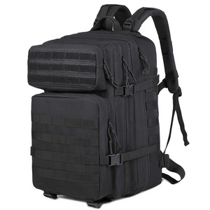 Tactical Backpack Outdoor Hiking Camping Waterproof Large Capacity Unisex <b>Webbing</b> <b>Straps</b> Winter 2024 - Product Image 2