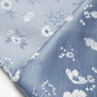 Tissu d'ameublement jacquard de luxe en chenille haute densité, respirant et écologique, 150D, poids moyen, teint, 100 % polyester