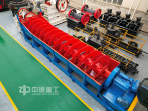 Zhongde Taşınabilir Kullanılmış Yüksek Sertlikli <span class=keywords><strong>Spiral</strong></span> Sınıflandırıcı 2FG-24 30kw 220V/380V 1 Yıl Garantili Satış - Product Image 3