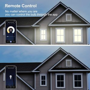 Lampadina LED Intelligente Antela E14 4.5W WiFi RGB con Controllo App, Lampada Cambia Colore per Illuminazione a Soffitto Domestica - Product Image 6