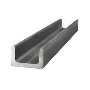 steel processing parts galvanized u beam steel U channel structural steel c channel / C profile price Purlin