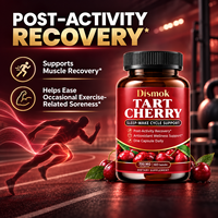 Capsules de cerise amère en gros OEM 700mg – Complément personnalisé sous marque privée pour des niveaux sains d'acide urique et des articulations en bonne santé