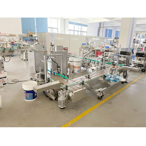 20L 5 galon için NY-822B otomatik etiketleme makinesi etiket etiketleme boya kova Motor Motor yağı plastik Metal kova varil davul - Product Image 2