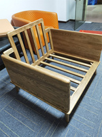 Ensemble de canapé de bureau en tissu à une place