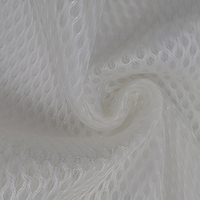 Tissu en maille 3D respirant en polyester, mousse stratifiée, éponge tricotée pour doublure intérieure de chaussures, empeigne de baskets, vente en gros usine