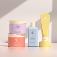 Contenants vides pour crème corporelle 500g, emballages cosmétiques, tube de nettoyant visage 150ml, flacon pompe de luxe pour shampoing 300ml