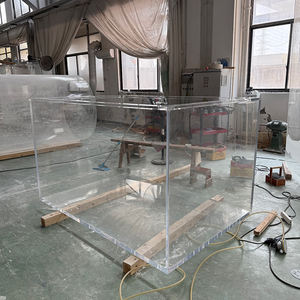 Harga pabrik murah kustom kualitas tinggi modis tangki ikan besar akuarium untuk ikan - Product Image 5