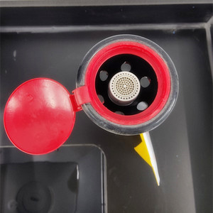 Single Outlet Eye Wash Station für Schulen und Kranken häuser Lab <span class=keywords><strong>Bench</strong></span> <span class=keywords><strong>Top</strong></span> Mounted Safety Eye Wash Metall <span class=keywords><strong>material</strong></span> - Product Image 4