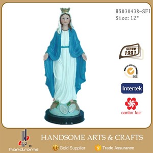 Gracia Bendita Virgen María, <span class=keywords><strong>Madre</strong></span> religiosa estatua figura de resina - Product Image 3