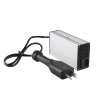Chargeur de batterie LiFePO4 Lithium-Ion 12V 24V 36V 48V 60V 72V 240W OTP PC Ignifuge pour Vélo/Moto Électrique Pliable Rétractable