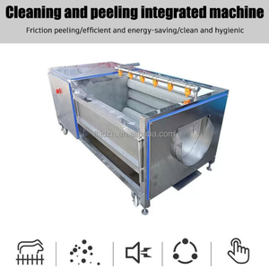 Lavadora multifuncional de frutas y verduras de grado comercial con ozono para una limpieza eficiente de verduras - Product Image 6