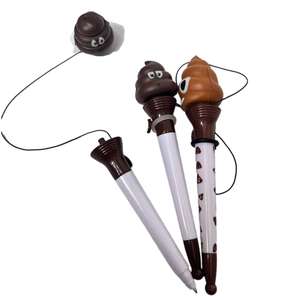 ปากกาลูกลื่นรูปอึสุดเท่ ของใช้ในโรงเรียนและอุปกรณ์คลายเครียด <span class=keywords><strong>ของขวัญ</strong></span>สำหรับเด็กและเพื่อนๆ ปากกาลูกลื่นแบบกำหนดเอง ขายส่ง - Product Image 2