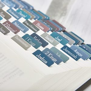 Autocollant auto-adhésif d'onglets d'étiquetage de <span class=keywords><strong>Bible</strong></span> de sarcelle avec grands caractères pour les femmes onglets d'index de <span class=keywords><strong>Bible</strong></span> au total pour l'Ancien et le <span class=keywords><strong>Nouveau</strong></span> <span class=keywords><strong>Testament</strong></span> - Product Image 4