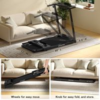 Tapis roulant pliable intelligent le moins cher de 2025, directement de l'usine, montage facile, tapis roulant de fitness, tapis roulant de course, tapis roulant de marche, tapis plat