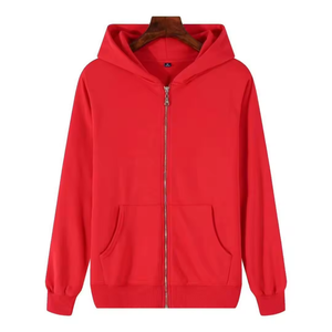 2025 100% algodón tamaño EE. UU. DIY personalizado bordado negro Zip up sudaderas con capucha para hombres invierno Sudadera con capucha impresión personalizada - Product Image 3