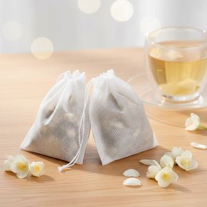 Factory Direct Sale Custom Biodegradable Unbleached Non-woven Fabric Brewing Tea <b>Bag</b> for Loose Tea Leaf Herbs - Product Image 1