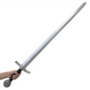 Épée <span class=keywords><strong>en</strong></span> mousse PU haute densité, douce et sûre (42,2 po), durable, légère, accessoire de cosplay, arme de scène et de film, personnalisable OEM - Product Image 3