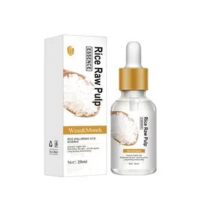 New Arrival West&Month 20ml White Rice Extract Natural Ingredients Anti Wrinkle Facial Serum