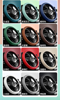 Autozubehör Marken durchmesser 38-40CM Leder Designer Auto Lenkrad abdeckungen für Frauen Toyota Ford Mini Cooper X3 Tesla