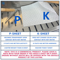 Feuille de PCL thermoplastique rose de qualité médicale 600*450mm pour attelles à basse température – Vente en gros