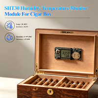 Module de capteur de température et d'humidité SHT30 de haute précision OEM pour incubateur, cage à oiseaux, stockage de cigares, thermomètre-hygromètre avec écran LCD