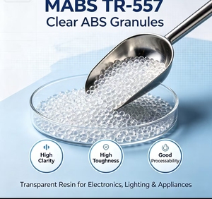 เม็ดพลาสติก ABS ใส TR-557  ความโปร่งแสงสูง  วัสดุเรซิน MABS สำหรับฉีดขึ้นรูป  ใช้สำหรับตัวเรือนไฟและกรอบจอแสดงผล - Product Image 4