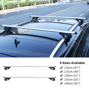 Soporte <span class=keywords><strong>Universal</strong></span> de aluminio para techo de <span class=keywords><strong>coche</strong></span>, barras cruzadas, bastidores de techo - Product Image 3
