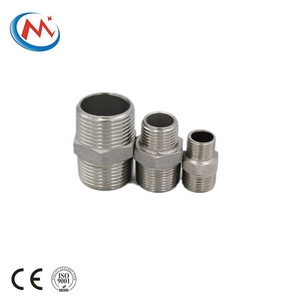 <span class=keywords><strong>Cp</strong></span> הארכת פטמה נירוסטה ניקוז אבזרי צנרת צינור הולם צלב נירוסטה הפחתת משושה הברגה פטמה - Product Image 4