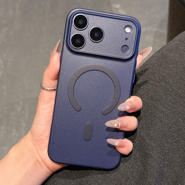 Trending New Ultra Thin Magnetic Shockproof Phone Case Full Protection Cover for iPhone 11 12 13 14 15 16 17 Pro Pro Max