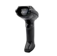 Pemindai Barcode 1D 2D Nirkabel Dengan Layar Tampilan, Kinerja Tinggi, Pembaca Kode Batang Genggam BT untuk Ritel, Gudang, POS