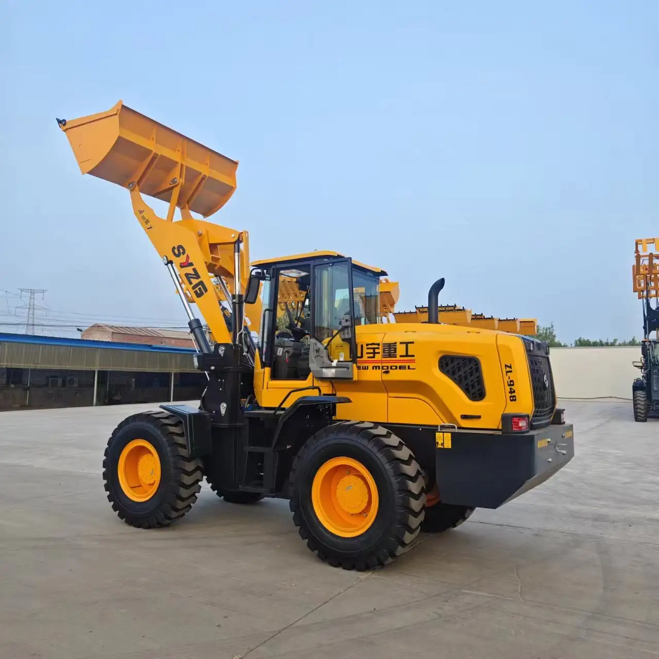 รถตัก ZL-948 2Ton หนักพร้อมเครื่องยนต์ Weichai น้ำหนัก2000กก. เครื่องจักรก่อสร้างขนาดกะทัดรัด