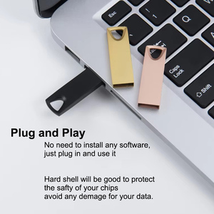 แฟลชไดรฟ์ USB ป้องกันการสูญหาย <span class=keywords><strong>ราคา</strong></span>ถูก พร้อมพวงกุญแจ ความจุ 2GB 32GB 64GB 128GB 2.0 3.0 มินิ บันทึกเสียงเพลงได้ - Product Image 4