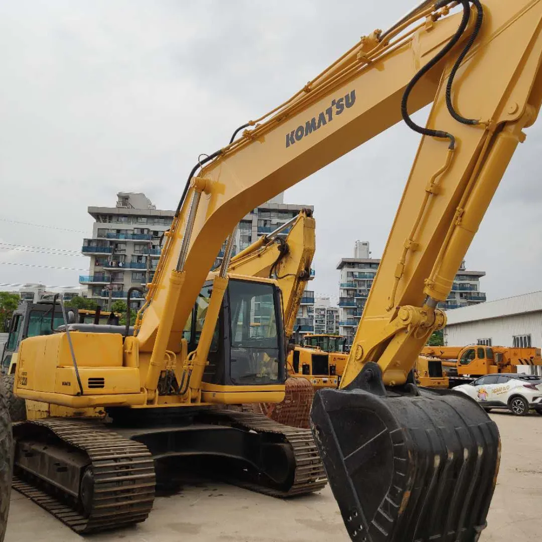 تستخدم حفار أصلي دوسان DH220 CAT320D CAT330D komatsu pc55 pc200 HITACHI zx240 حفارة للبيع